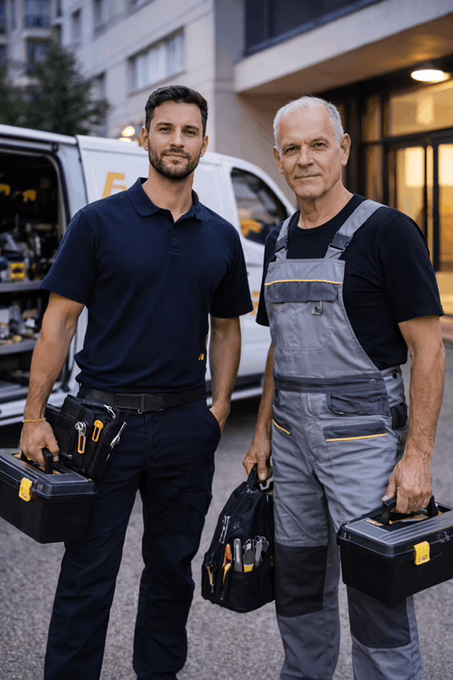 Aufsperrprinz Team für Türöffnung in Wien – 24/7